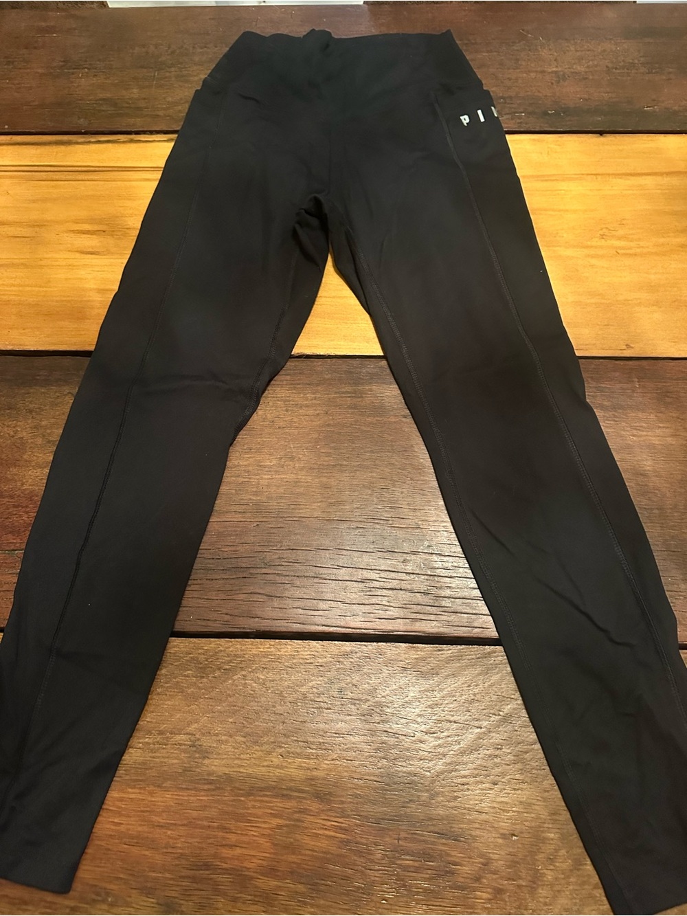PINK Victoria's Secret Black Ultimate Leggings